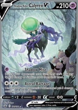 Shadow Rider Calyrex V - Chilling Reign (Ultra Rare) [CRE-172]