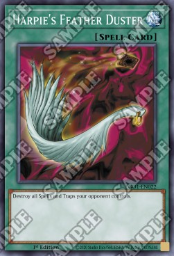 Harpie's Feather Duster - Egyptian God Deck: Obelisk the Tormentor (Super Rare) [EGO1-022]