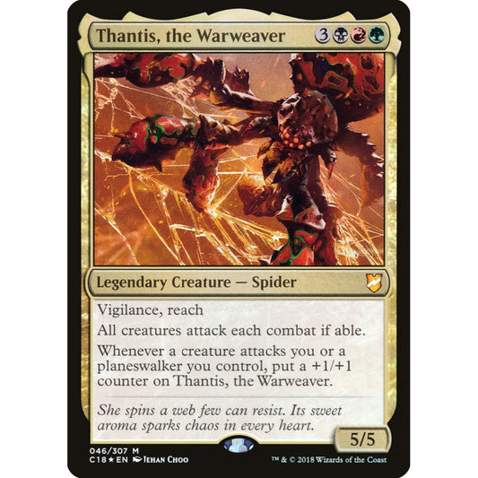 Thantis, the Warweaver mythic 46 Magic the Gathering Commander 2018