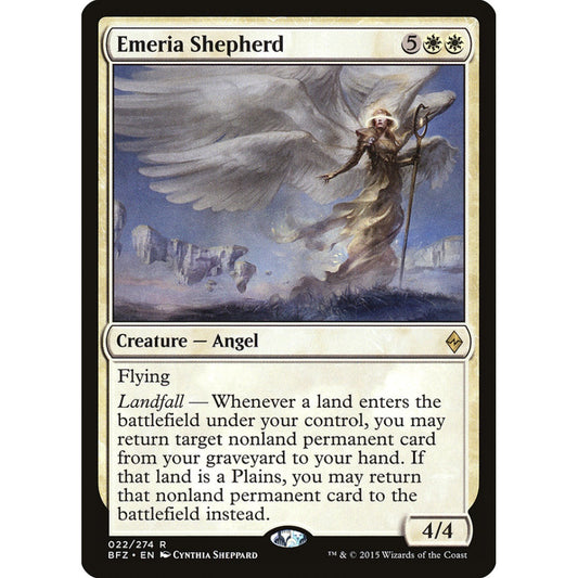 Emeria Shepherd rare 22 Magic the Gathering Battle for Zendikar