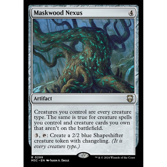 Maskwood Nexus, 299, rare, Magic: The Gathering, Modern Horizons 3