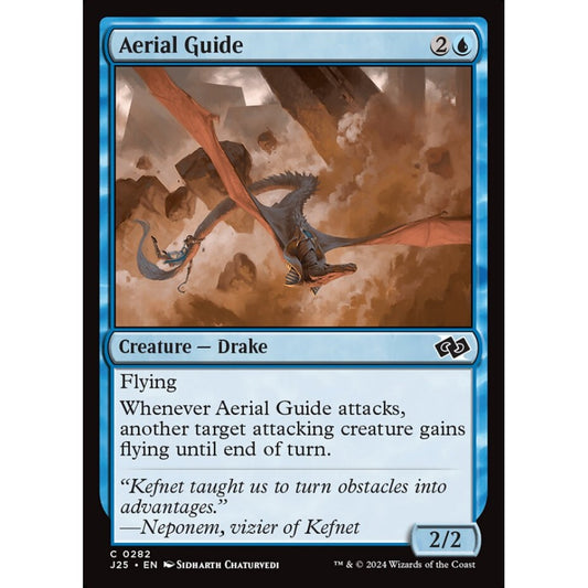 Aerial Guide, 282, common, Magic: The Gathering, Foundations Jumpstart