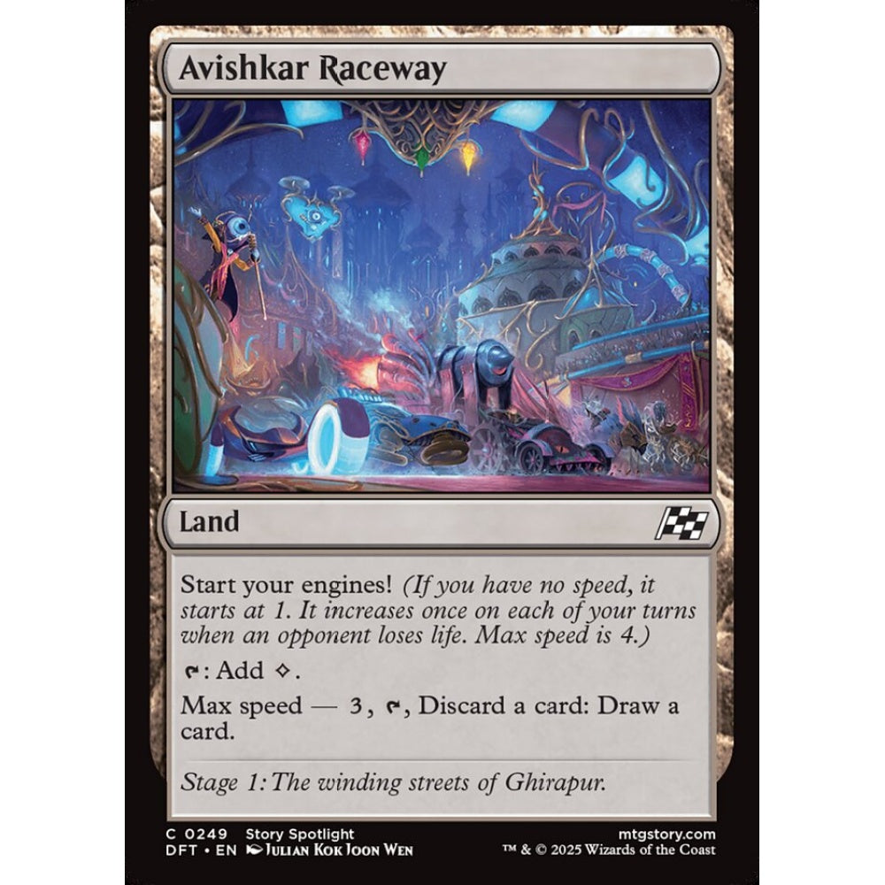 Avishkar Raceway, 249, common, Magic: The Gathering, Aetherdrift