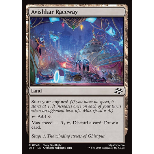 Avishkar Raceway, 249, common, Magic: The Gathering, Aetherdrift
