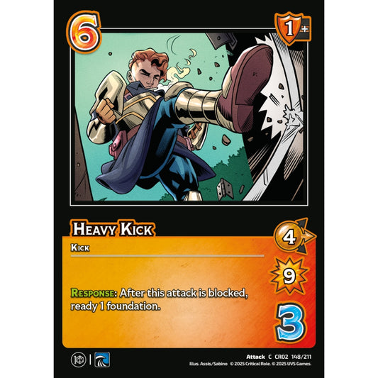 Heavy Kick, 148/211, CR02, Universus, Critical Role: Heroes Of Exandria, Attack, C
