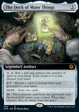 The Deck of Many Things - Adventures in the Forgotten Realms: Extras (Mythic) [XAFR-392]