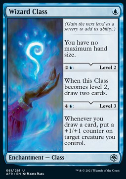 Wizard Class - Adventures in the Forgotten Realms (Uncommon) [AFR-81]