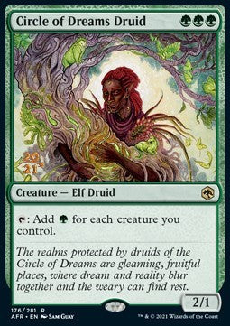 Circle of Dreams Druid (V.1) - Adventures in the Forgotten Realms: Promos (Rare) [PAFR-176]