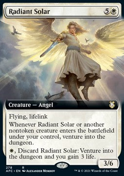 Radiant Solar - Commander: Adventures in the Forgotten Realms: Extras (Rare) [XAFC-278]