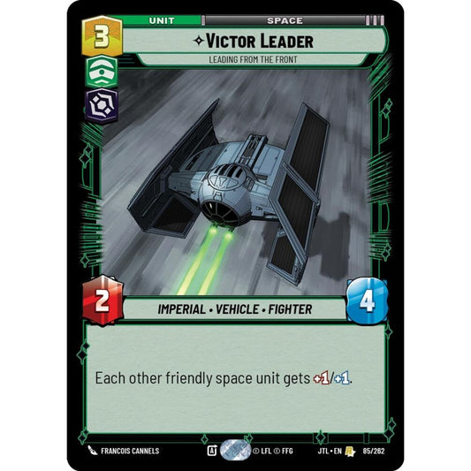 Victor Leader, R, JTL 085), Star Wars Unlimited