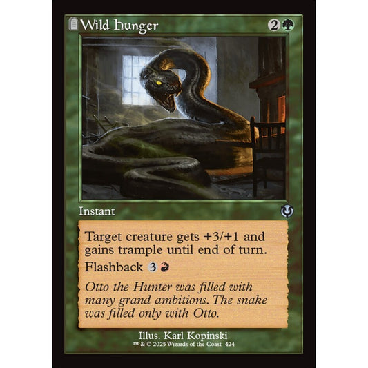 Wild Hunger, 424, uncommon, Magic: The Gathering, Innistrad Remastered
