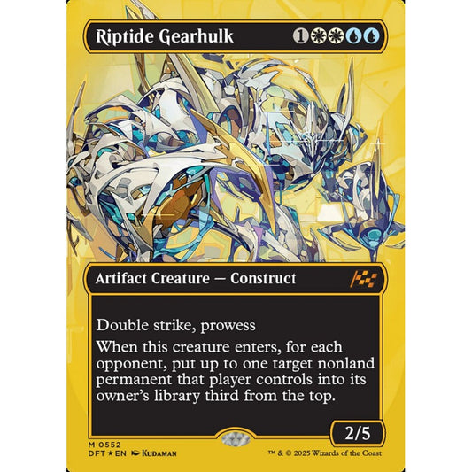 Riptide Gearhulk, 552, mythic, Magic: The Gathering, Aetherdrift