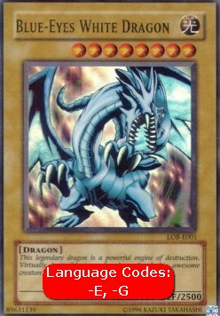 Blue-Eyes White Dragon (V.1 - Ultra Rare) - Legend of Blue Eyes White Dragon (Ultra Rare) [LOB-001]