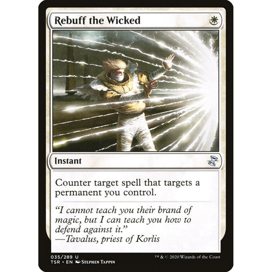 Rebuff the Wicked uncommon 35 Magic the Gathering Time Spiral Remastered
