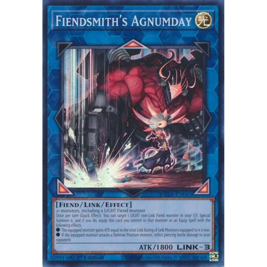 Fiendsmith's Agnumday ROTA-EN045 Super Yu-Gi-Oh Rage of the Abyss