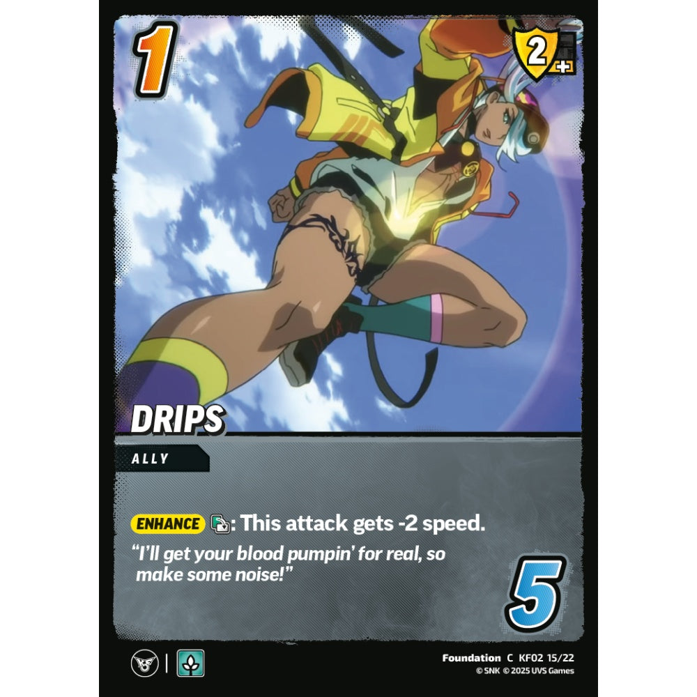 Drips 15/22 KF02 Universus The King of Fighters XV: Challenger Series: Team Rival Foundation C