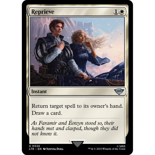 Reprieve, uncommon, 26, Magic the Gathering, The Lord of the Rings: Tales of Middle-earth