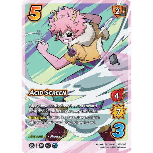 Acid Screen, 181/180, SR, UniVersus, MHA07 Girl Power
