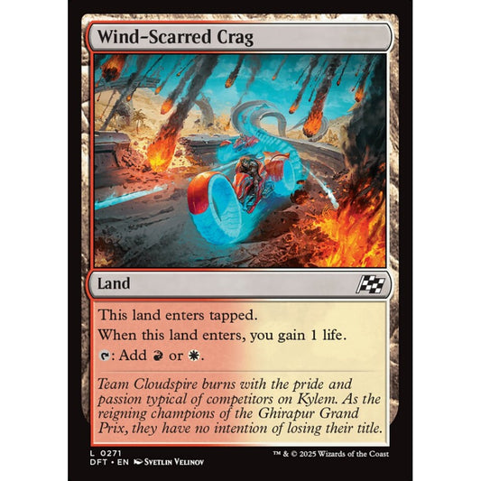 Wind-Scarred Crag, 271, common, Magic: The Gathering, Aetherdrift