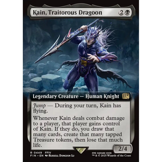 Kain, Traitorous Dragoon rare 449 Magic the Gathering Final Fantasy