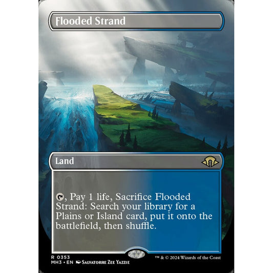 Flooded Strand, 353, rare, Magic: The Gathering, Modern Horizons 3