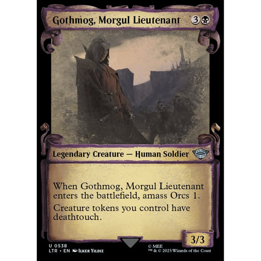 Gothmog, Morgul Lieutenant, uncommon, 538, Magic the Gathering, The Lord of the Rings: Tales of Middle-earth
