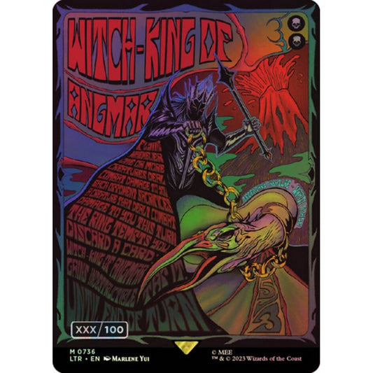 Witch-king of Angmar, mythic, 736z, Magic the Gathering, The Lord of the Rings: Tales of Middle-earth