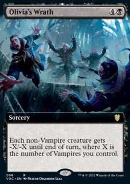 Olivia's Wrath (V.2) - Commander: Innistrad: Crimson Vow (Rare) [VOC-58]