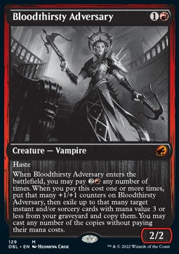 Bloodthirsty Adversary - Innistrad: Double Feature (Mythic) [DBL-129]