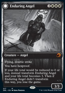 Enduring Angel // Angelic Enforcer - Innistrad: Double Feature (Mythic) [DBL-17]