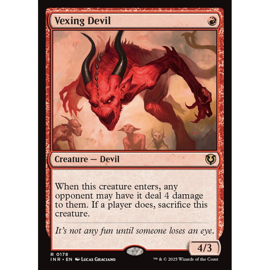 Vexing Devil, 178, rare, Magic: The Gathering, Innistrad Remastered