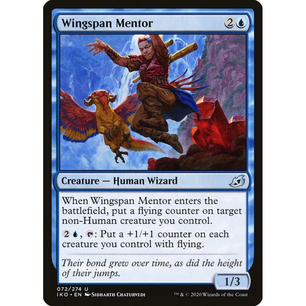 Wingspan Mentor uncommon 72 Magic the Gathering Ikoria: Lair of Behemoths