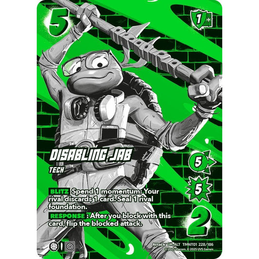 Disabling Jab 228/186 TMNT01 Universus Teenage Mutant Ninja Turtles Attack UR-ALT