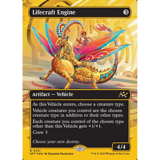 Lifecraft Engine, 531, rare, Magic: The Gathering, Aetherdrift