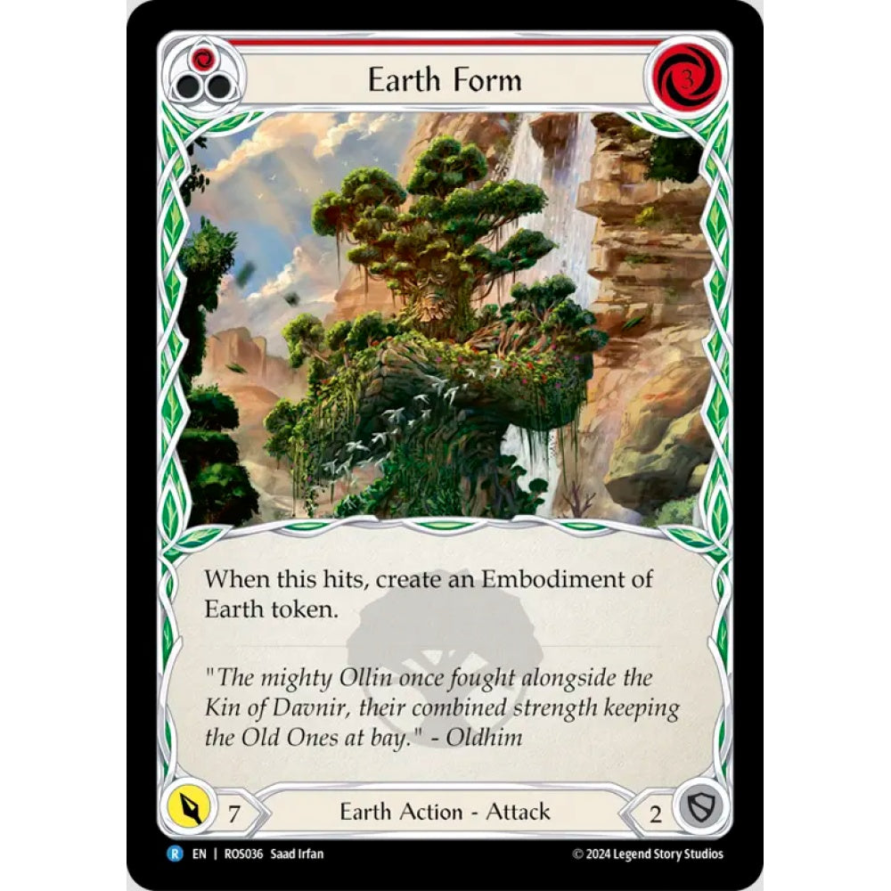 Earth Form, Red), Rare, Flesh and Blood, Rosetta