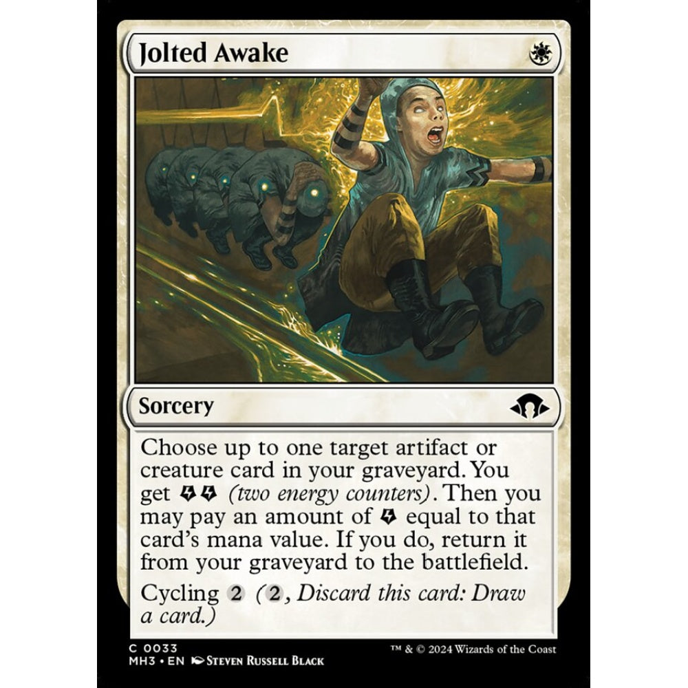 Jolted Awake, 33, common, Magic: The Gathering, Modern Horizons 3