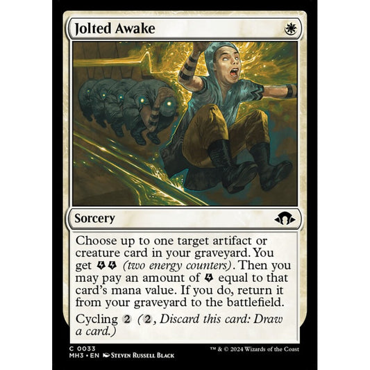 Jolted Awake, 33, common, Magic: The Gathering, Modern Horizons 3