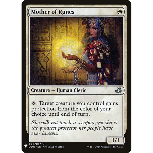 Mother of Runes uncommon DDO-20 Magic the Gathering The List