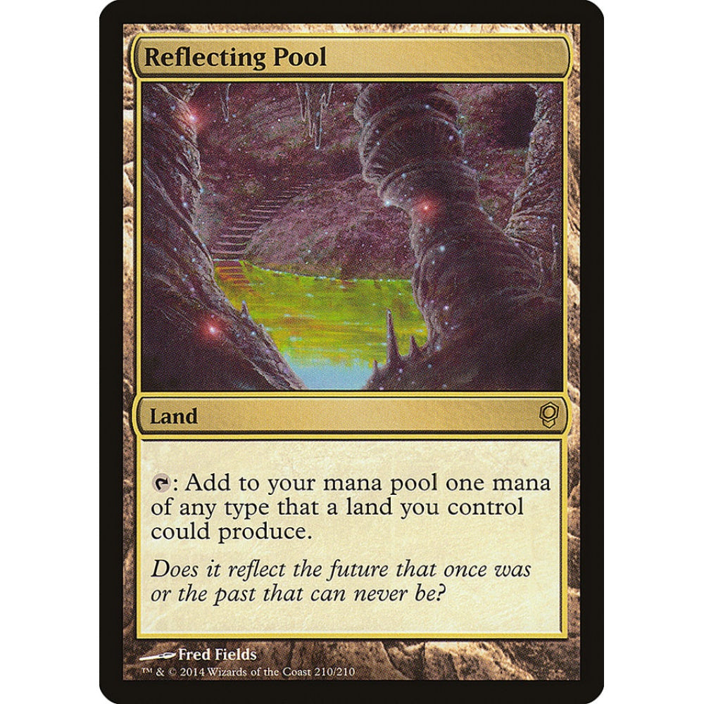 Reflecting Pool rare 210 Magic the Gathering Conspiracy