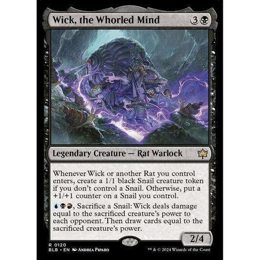 Wick, the Whorled Mind, 120, rare, Magic: The Gathering, Bloomburrow