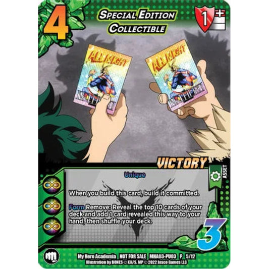 Special Edition Collectible, 5/12, P, UniVersus, Promos