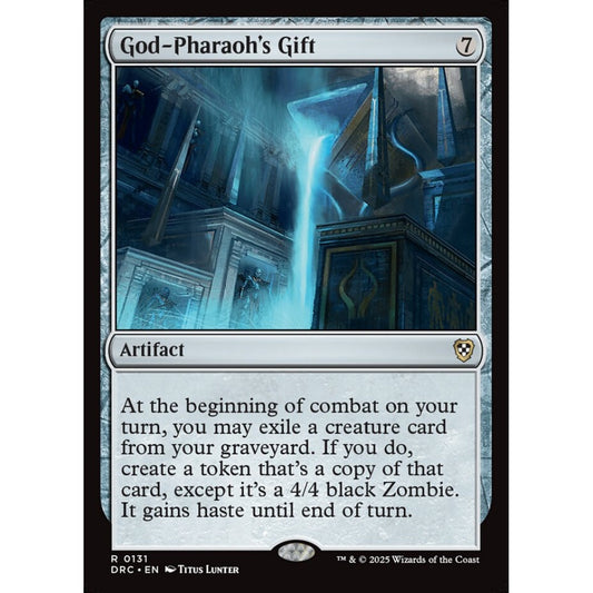 God-Pharaoh's Gift, 131, rare, Magic: The Gathering, Aetherdrift Commander