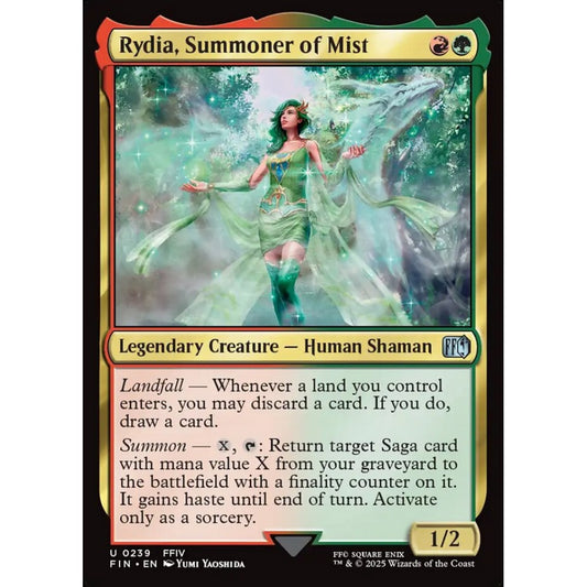 Rydia, Summoner of Mist uncommon 239 Magic the Gathering Final Fantasy