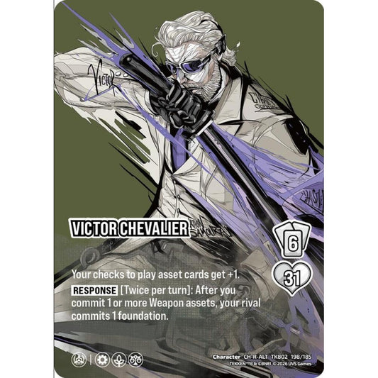Victor Chevalier 198/185 TK802 Universus Tekken 8 Character CH-ALT