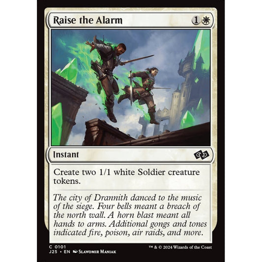 Raise the Alarm, 101, common, Magic: The Gathering, Foundations Jumpstart