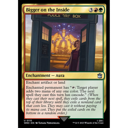 Bigger on the Inside uncommon 115 Magic the Gathering Doctor Who