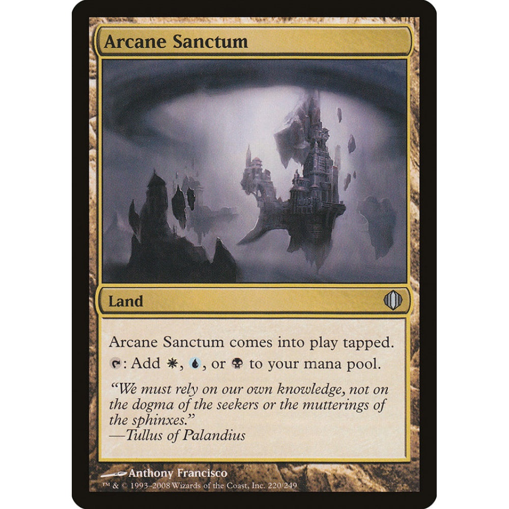Arcane Sanctum uncommon 220 Magic the Gathering Shards of Alara