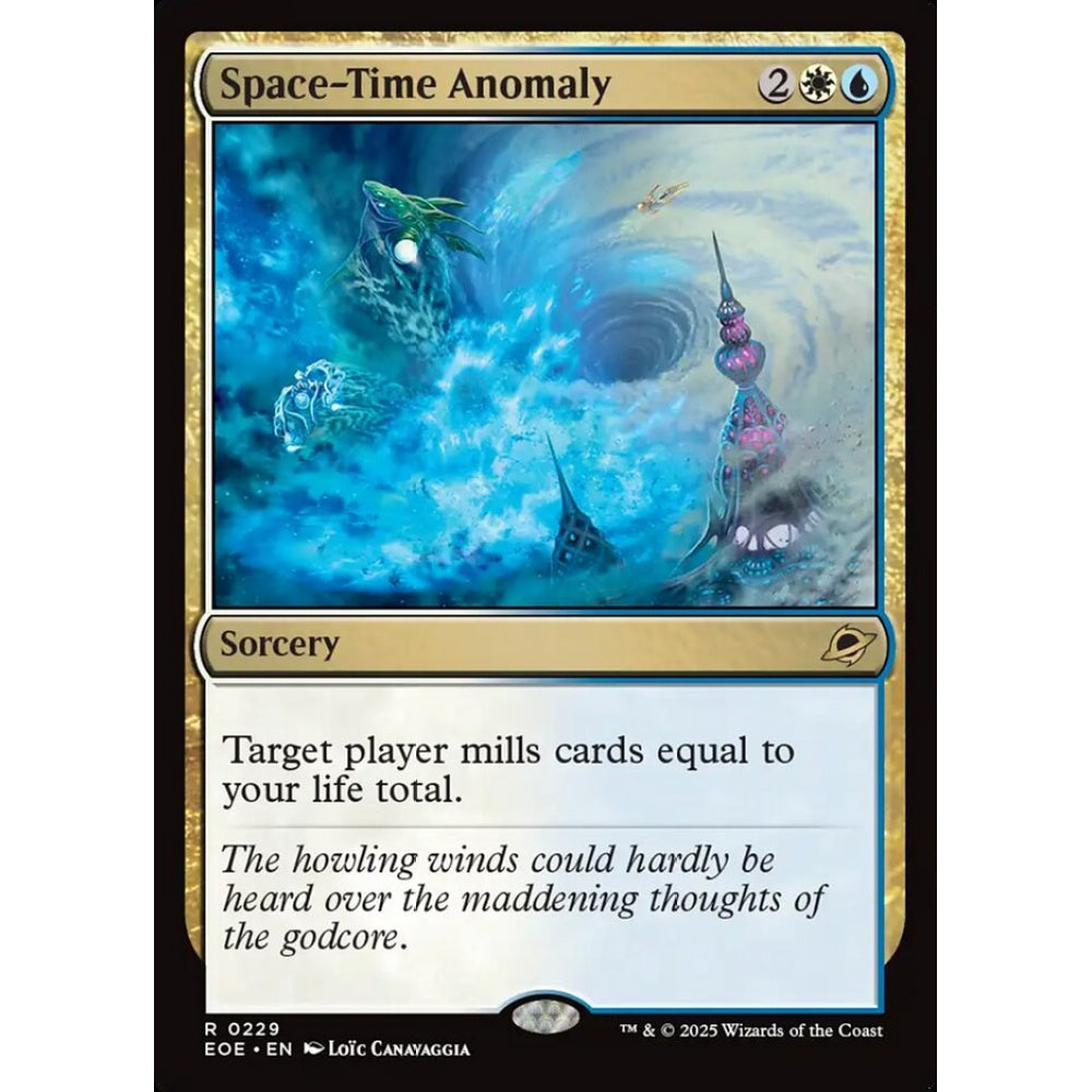 Space-Time Anomaly rare 229 Magic the Gathering Edge of Eternities