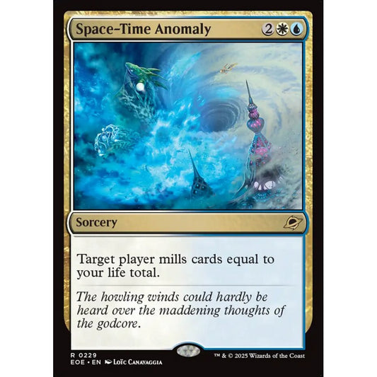 Space-Time Anomaly rare 229 Magic the Gathering Edge of Eternities