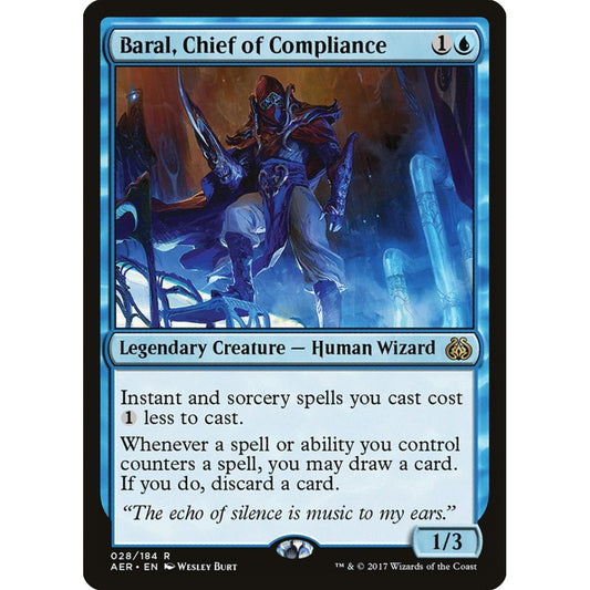 Baral, Chief of Compliance rare 28 Magic the Gathering Aether Revolt